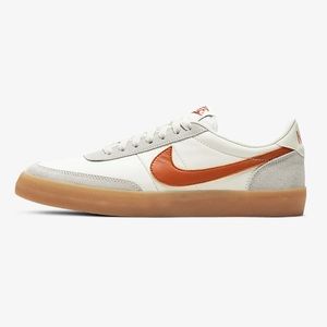 Nike Women's White and Orange Sneakers